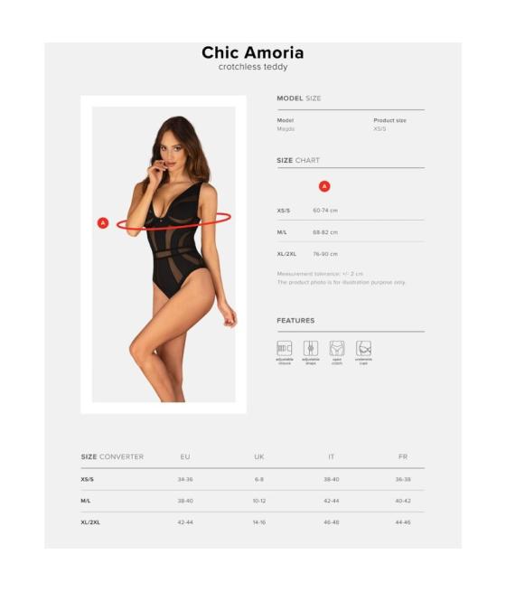 Obsessive - chic amoria teddy xs/s