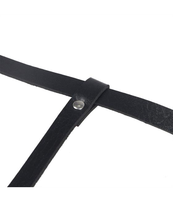 Subblime - arnÃs de cuerpo cuero negro talla Ãnica