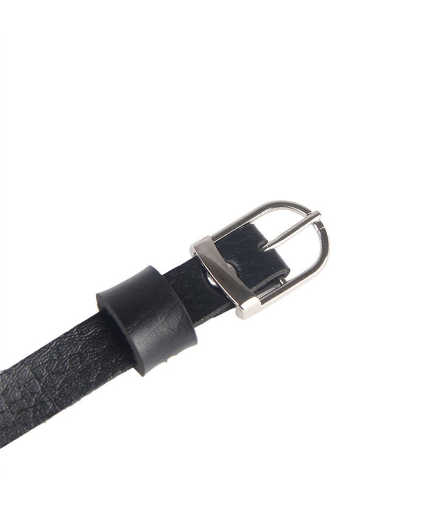 Subblime - arnÃs de pecho cadenas cuero negro talla Ãnica