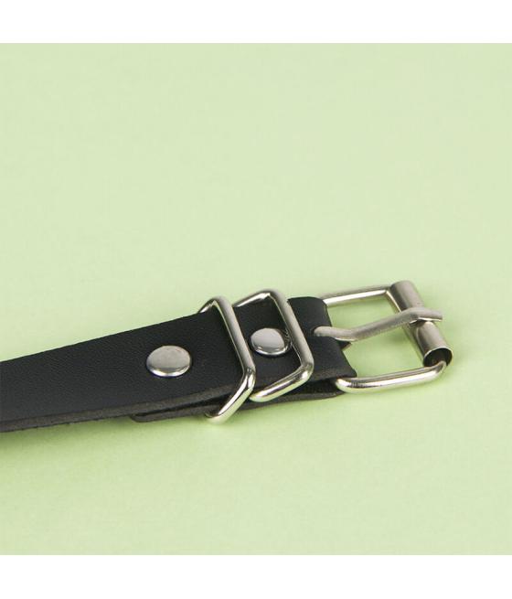 Subblime - cinturon de cadenas cuero negro talla Ãnica