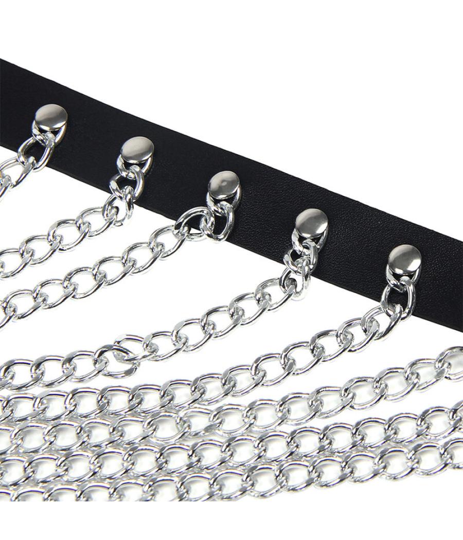 Subblime - arnÃs de pecho cadenas anilla grande talla Ãnica