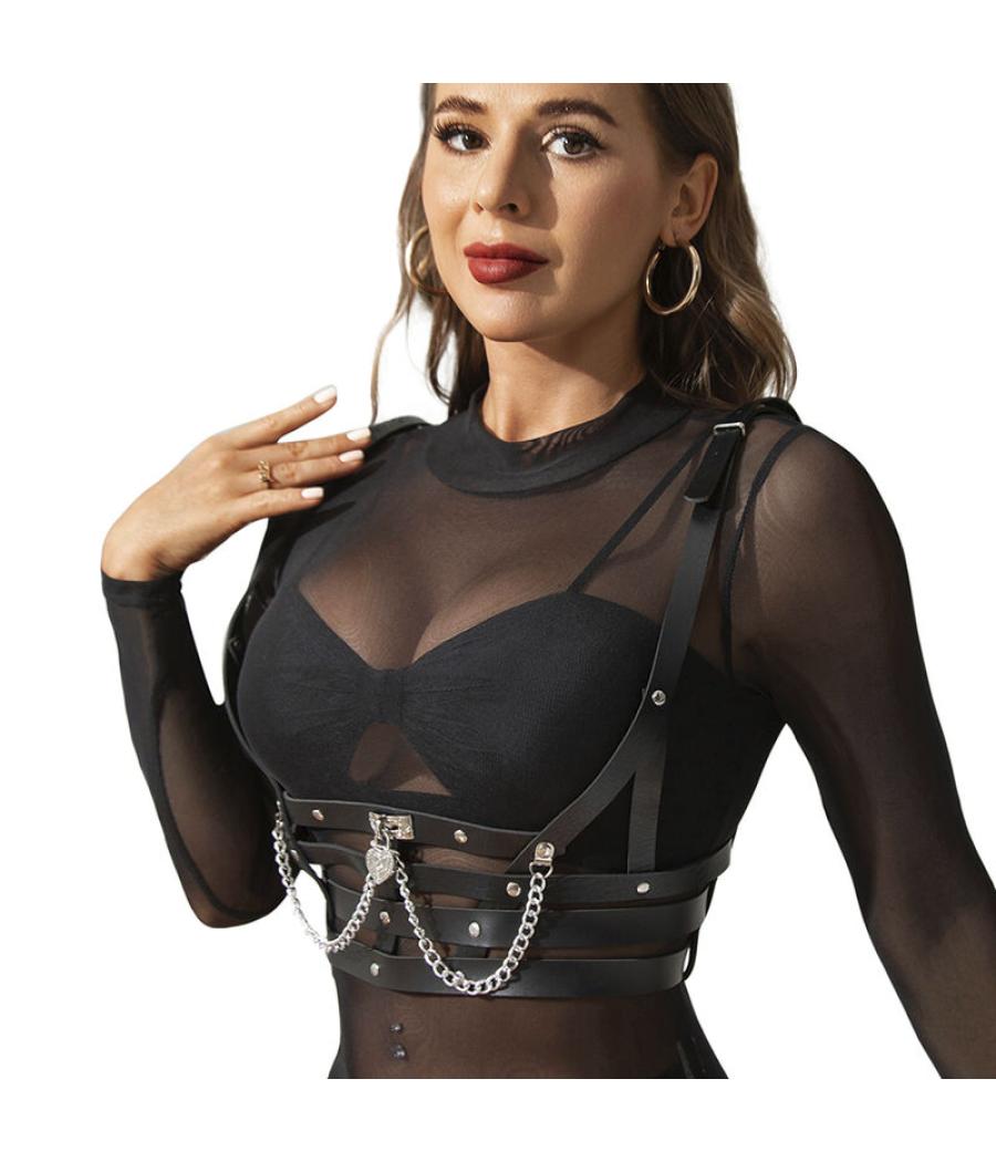 Subblime - arnÃs forma corset detalle cadenas talla Ãnica