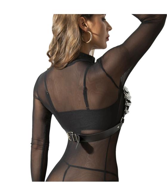 Subblime - arnÃs sujetador y collar con cadenas talla Ãnica
