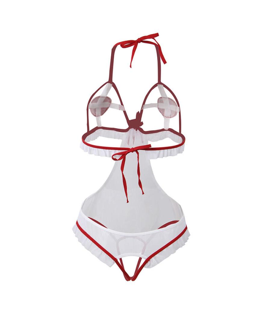Subblime - disfraz de enfermera sexy sin entrepierna s/m
