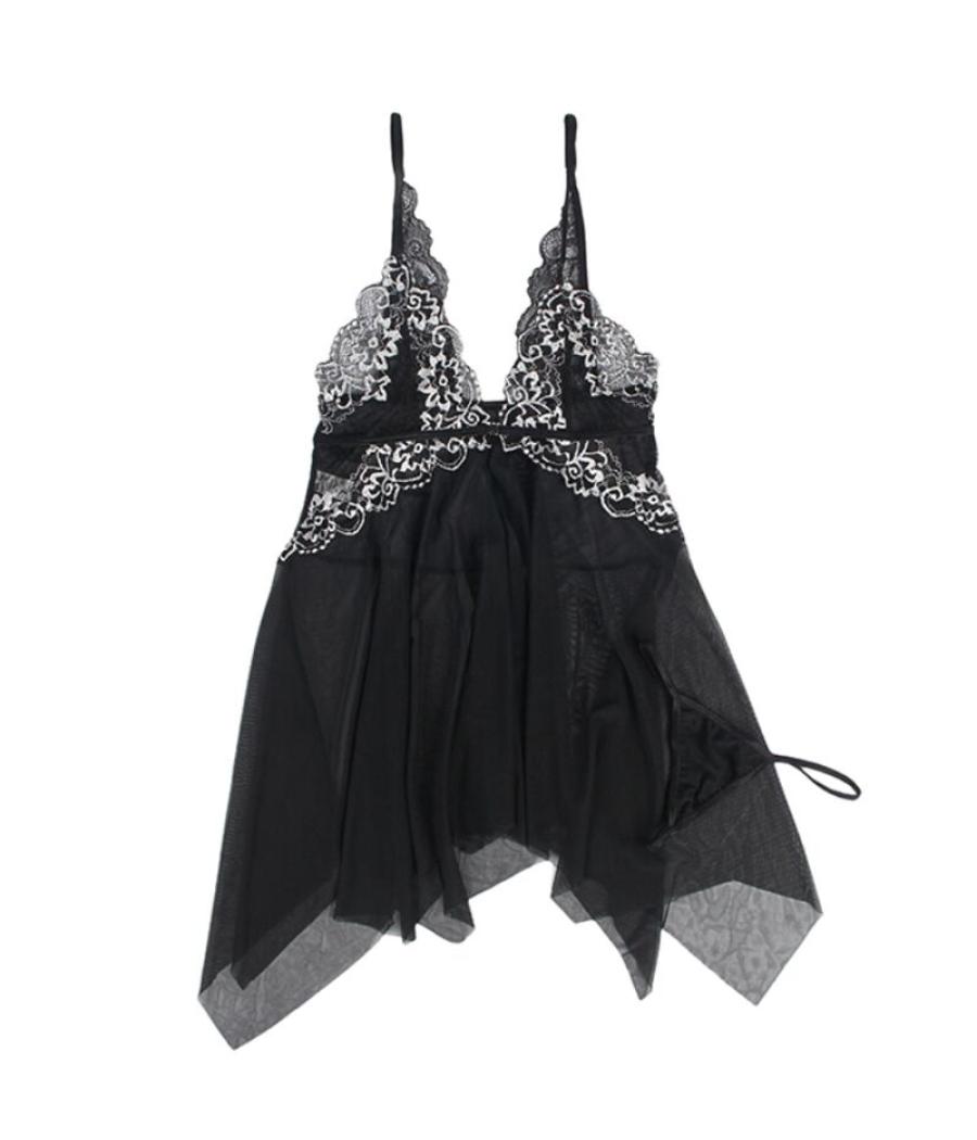 Subblime - babydoll tela tul pecho encaje s/m