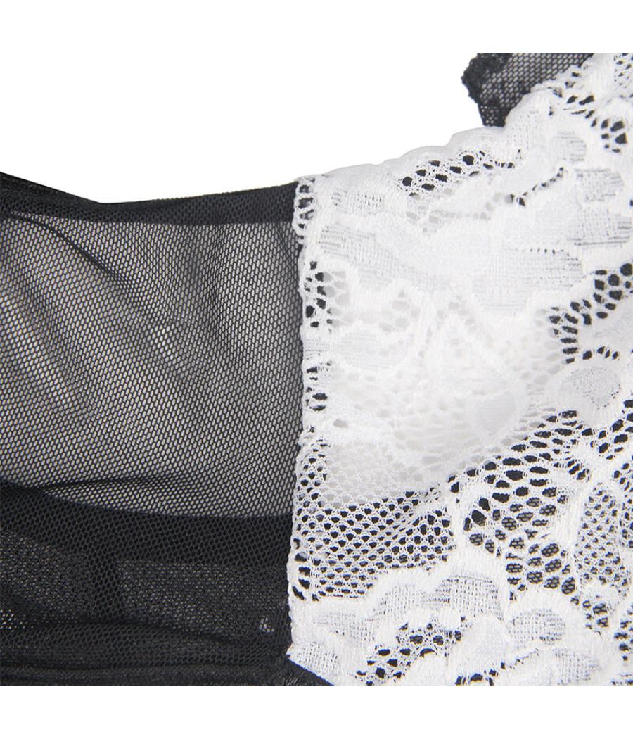 Subblime - disfraz sirvienta body s/m