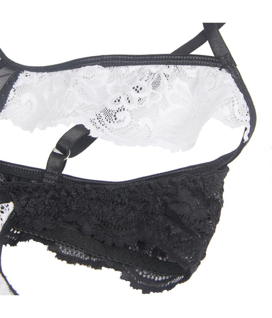 Subblime - disfraz sirvienta body s/m