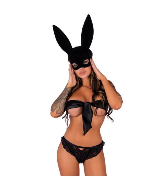 Livco corsetti fashion - oksurin panty crotchless negro s/m