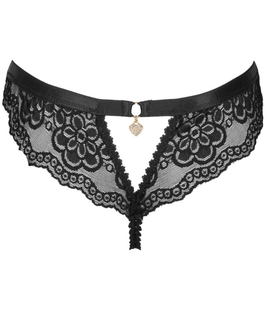 Livco corsetti fashion - oksurin panty crotchless negro s/m