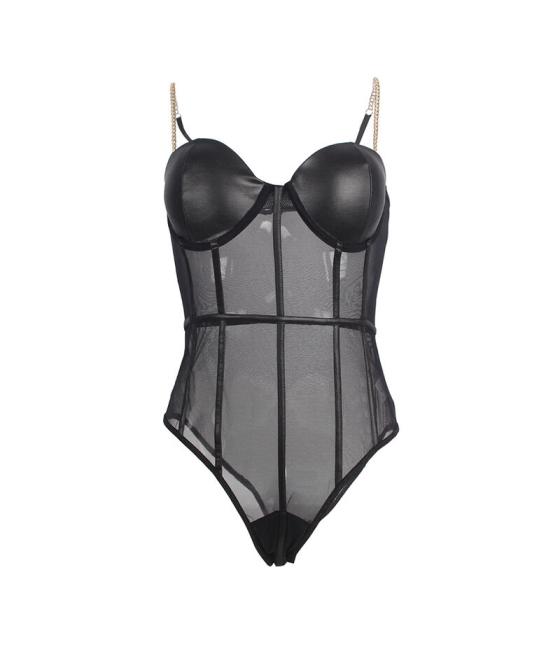 Subblime - body tirantas cadena negro s/m