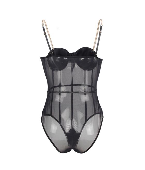 Subblime - body tirantas cadena negro s/m