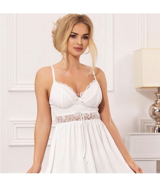 Subblime - babydoll escote v detalle lazos blanco s/m