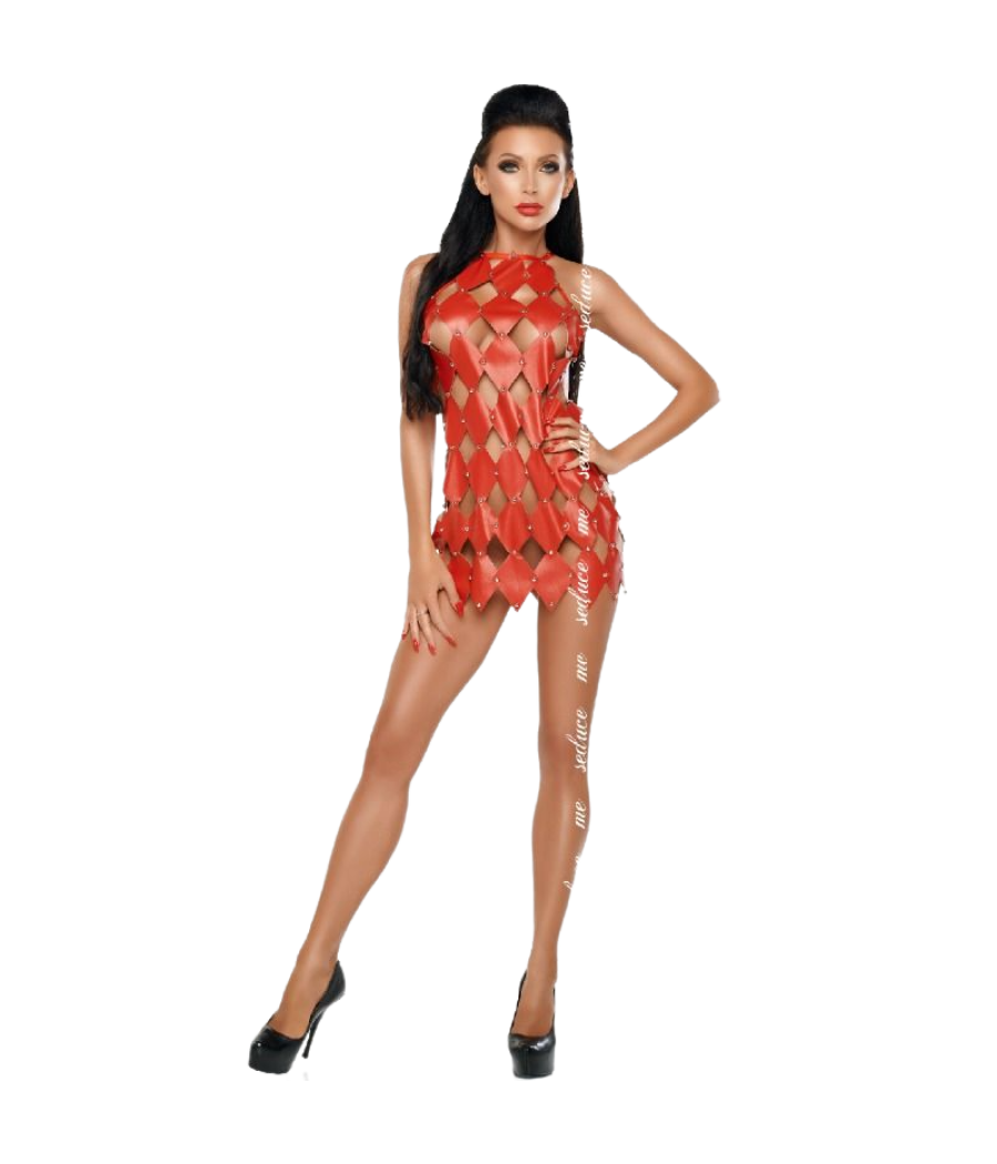 Me-seduce - gwen vestido espalda descubierta rojo s/m