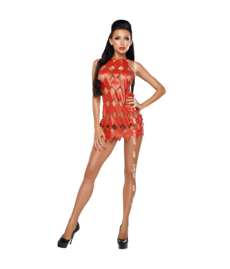 Me-seduce - gwen vestido espalda descubierta rojo s/m