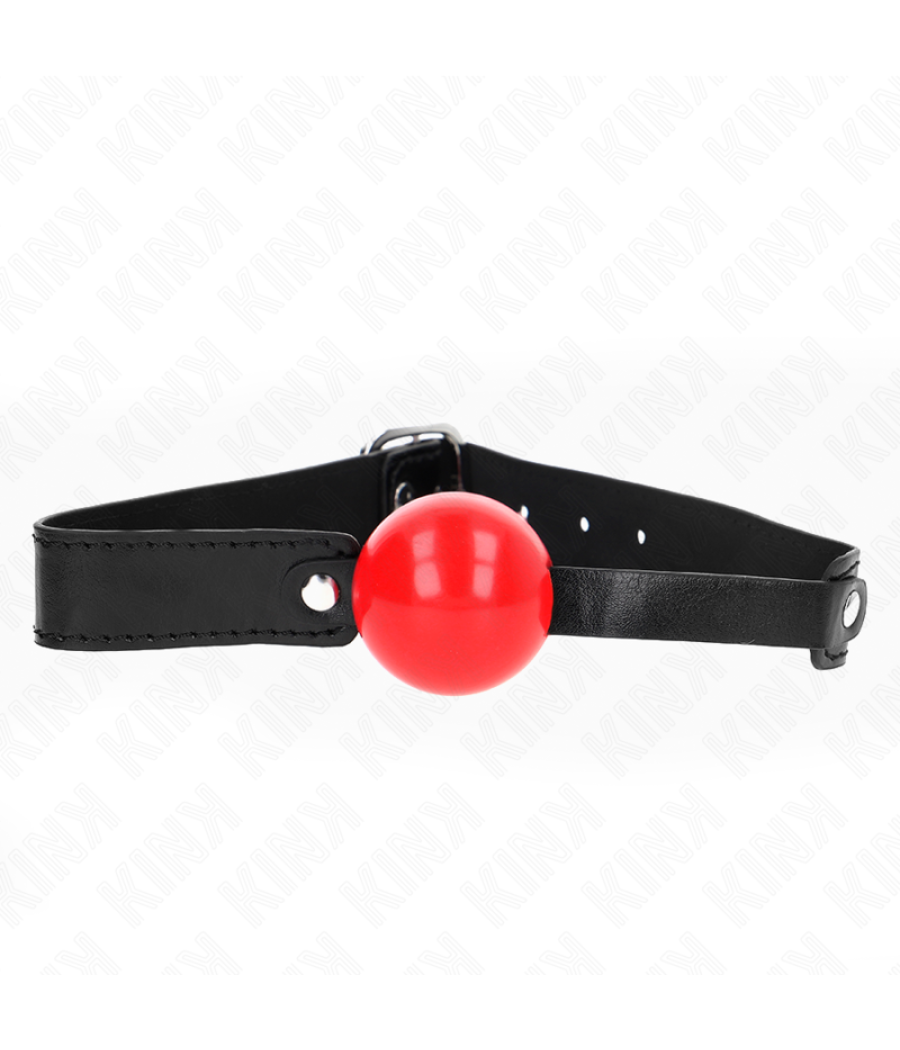 Kink - mordaza de bola 4 cm suave de tpe modelo 1 66 x 2.5 cm ajustable 41-61 cm
