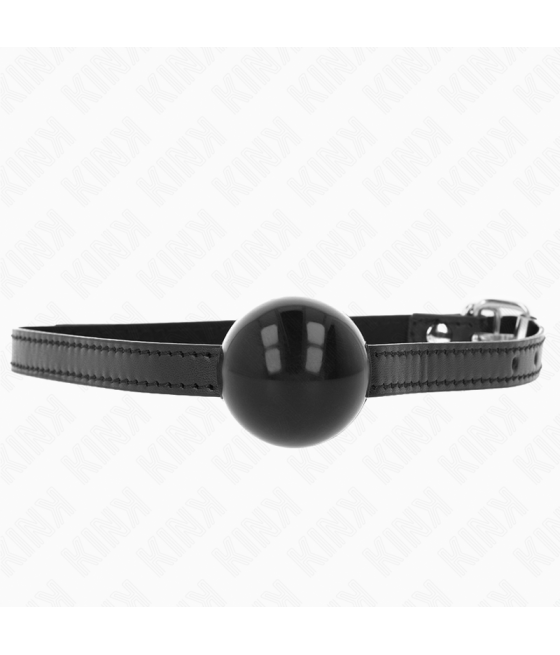 Kink - mordaza de bola 4 cm sÃlida simple negro 65 x 1.5 cm