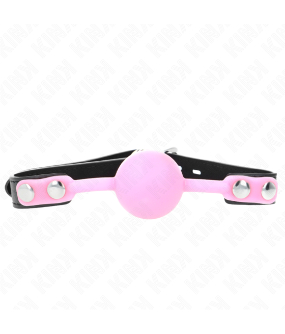Kink - mordaza de bola 4 cm de silicona luminosa 60 x 2 cm