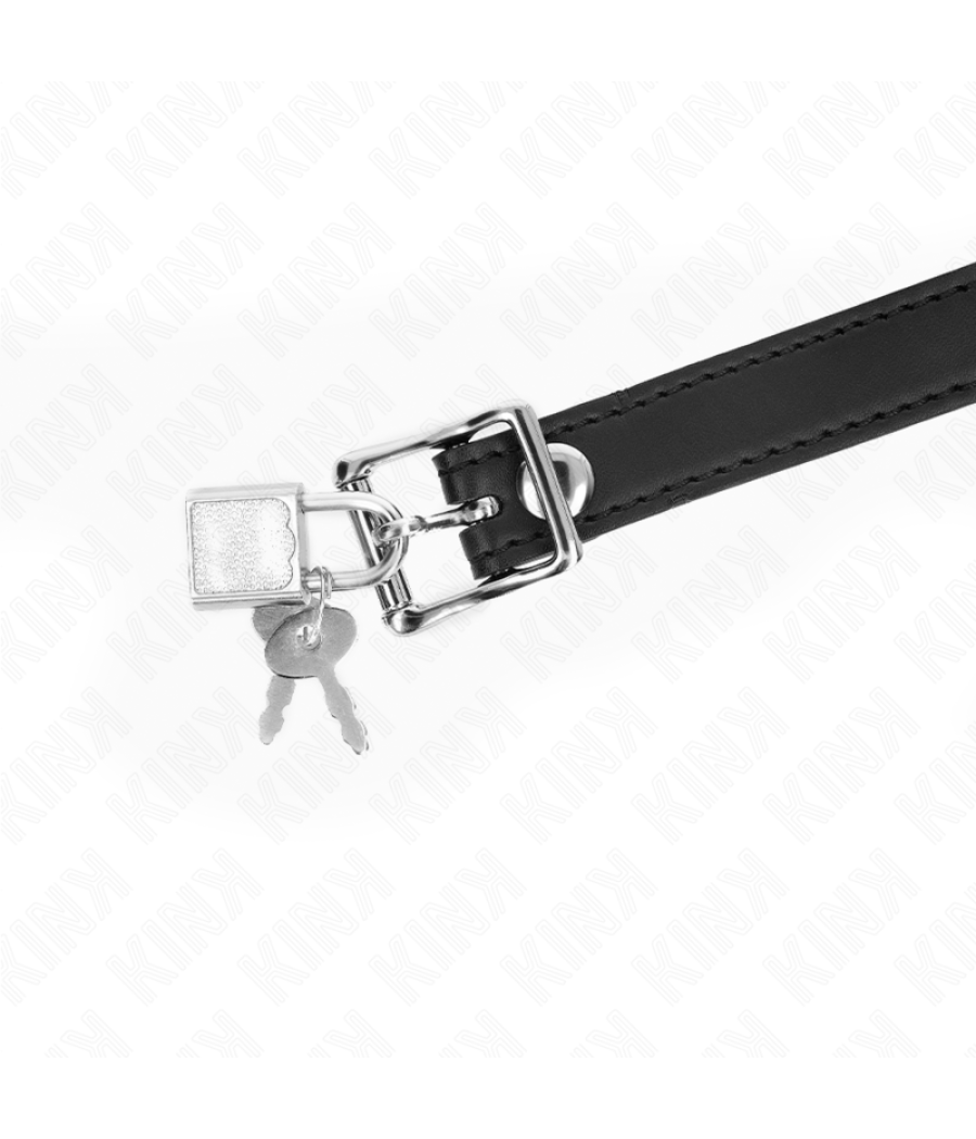 Kink - mordaza de bola 4 cm de silicona modelo 1 con candado 60 x 2 cm
