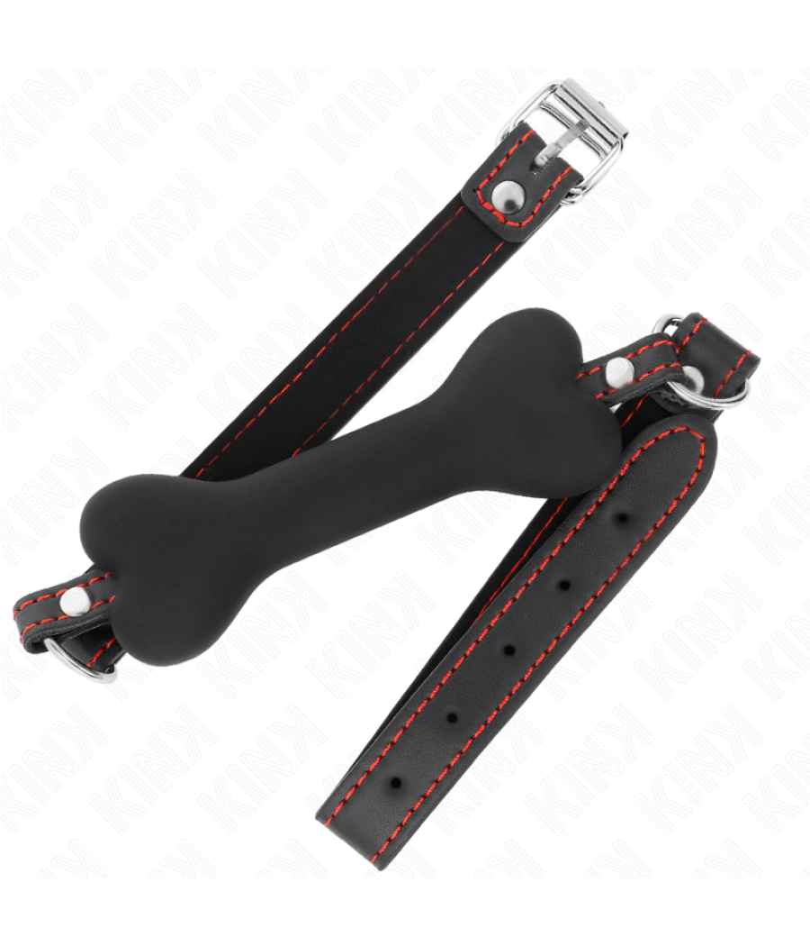 Kink - mordaza de hueso 12 cm negro 63 x 2 cm