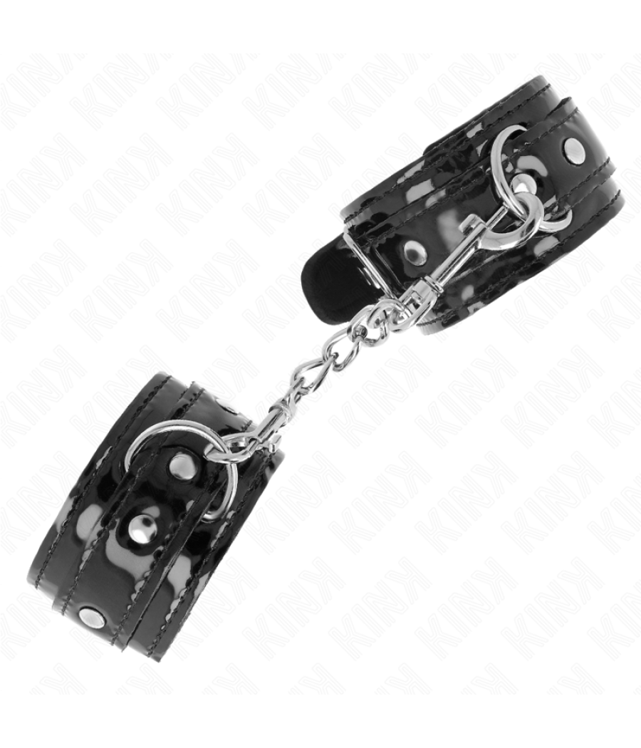 Kink - muÃequeras de neopreno brillante ajustable 17-24 cm x 4.5 cm