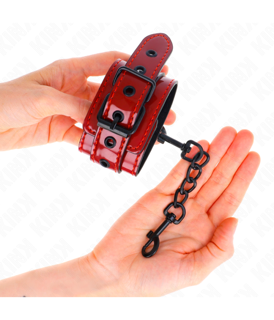 Kink - muÃequeras rojo oscuro 23 x 5 cm