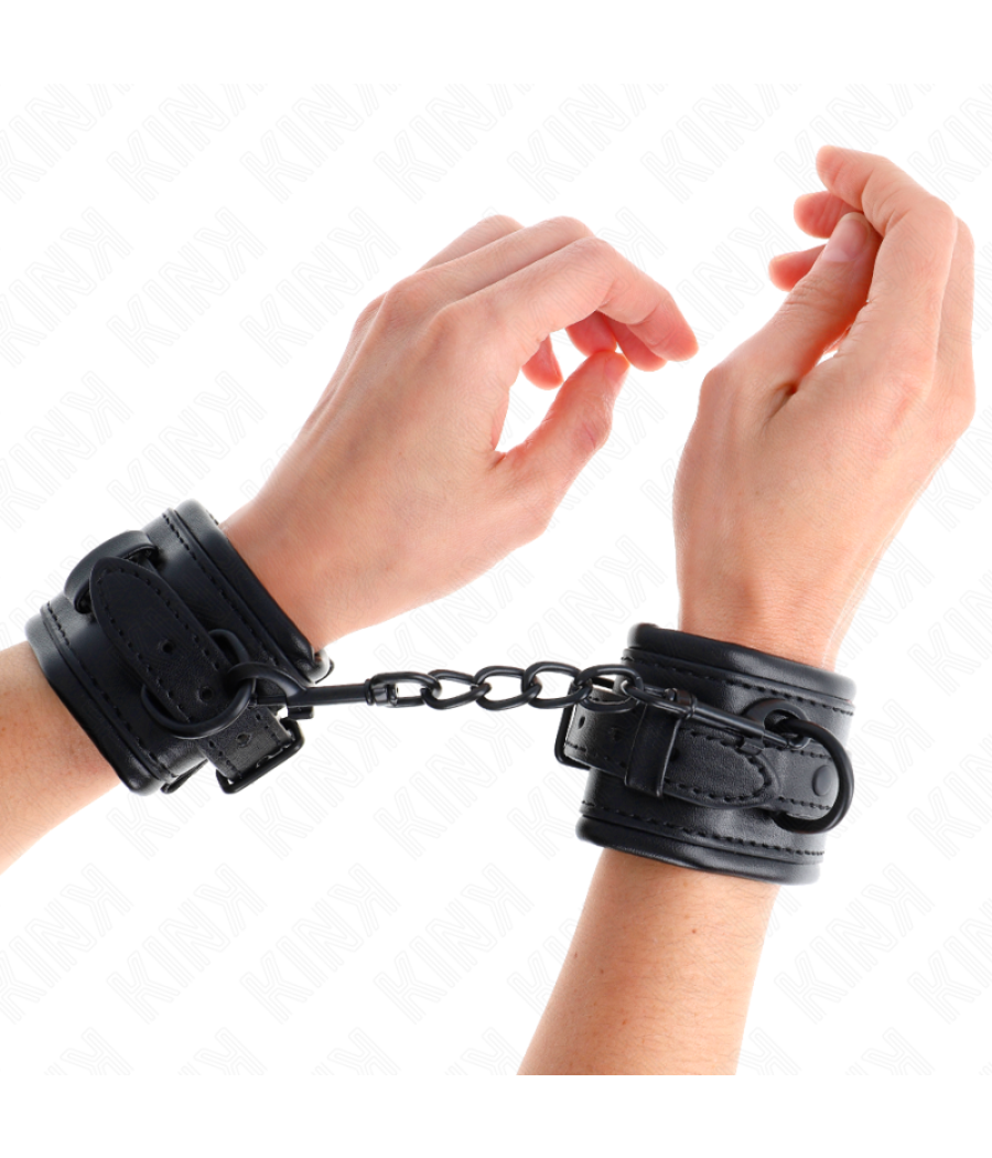 Kink - muÃequeras ajustable negro 20-30 cm x 6 cm