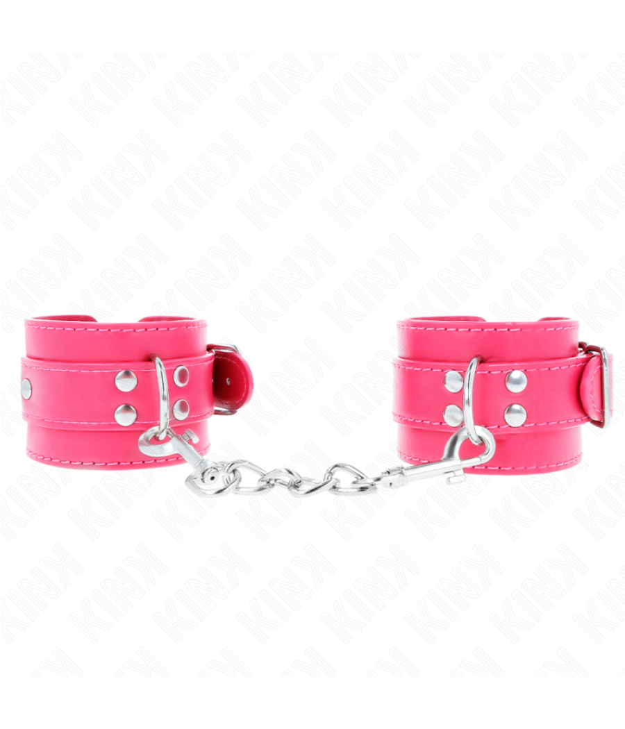 Kink - muÃequeras fucsia con detalles en fucsia ajustable 20-28 cm x 5.5 cm