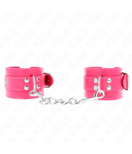 Kink - muÃequeras fucsia con detalles en fucsia ajustable 20-28 cm x 5.5 cm