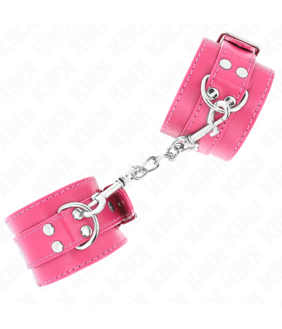 Kink - muÃequeras fucsia con detalles en fucsia ajustable 20-28 cm x 5.5 cm