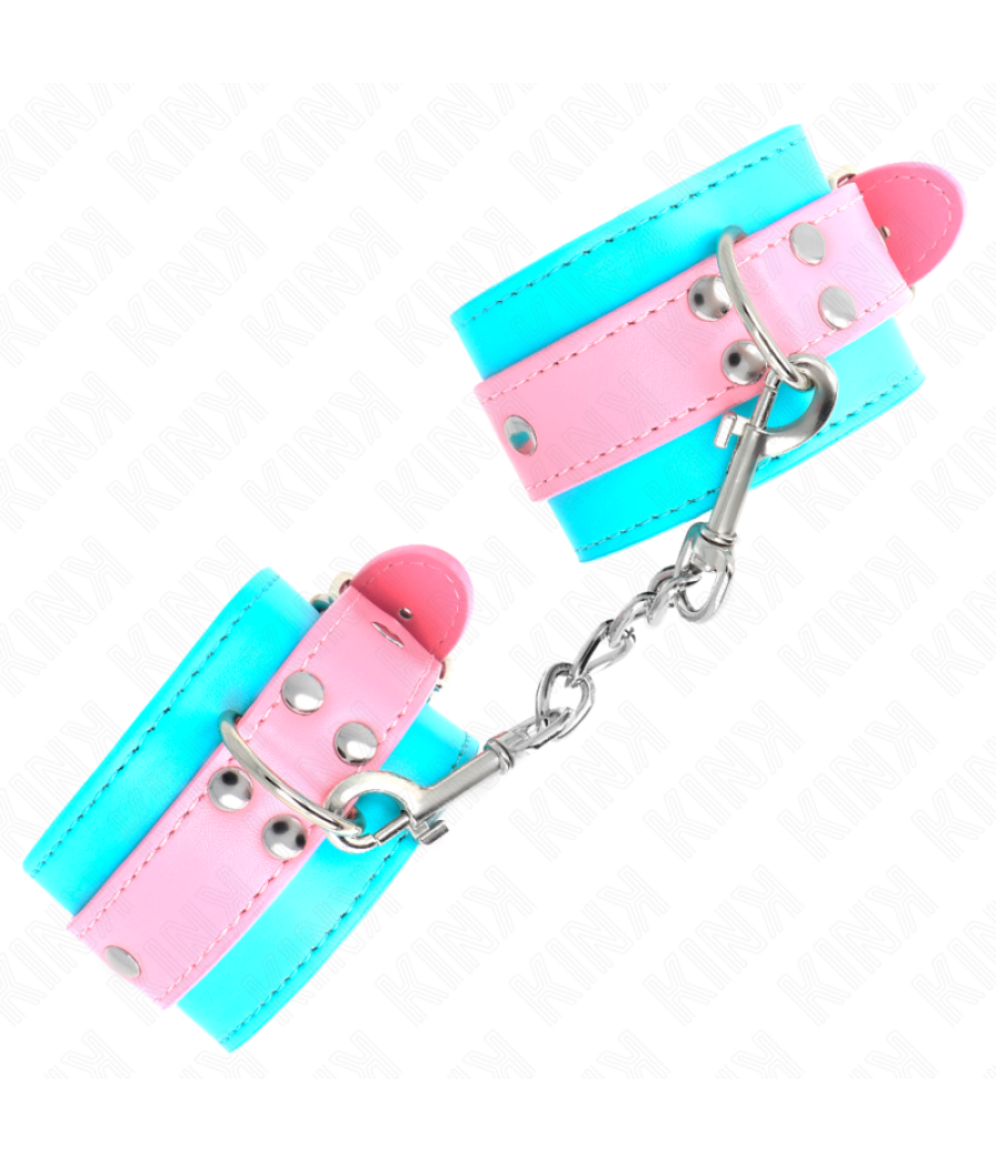 Kink - muÃequeras chic azul / rosa ajustable 16-28 cm x 5 cm