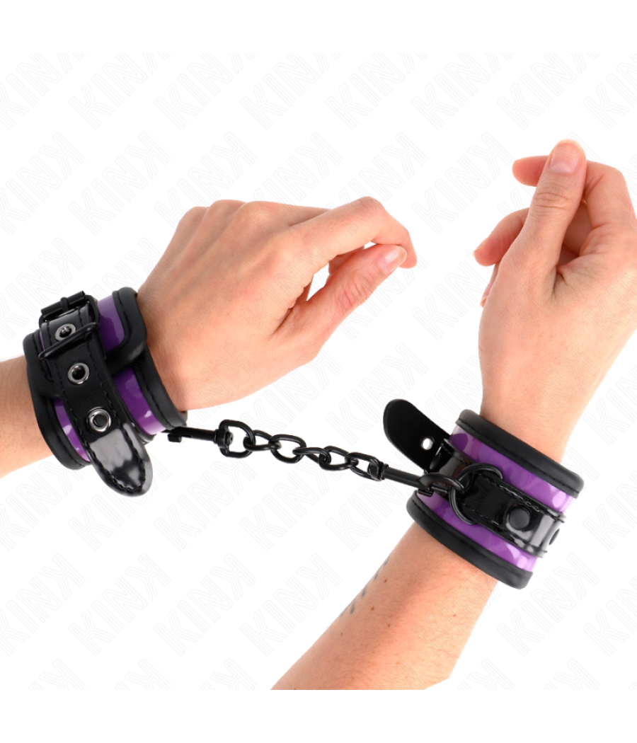 Kink - muÃequeras neopreno lila ajustable 21-28 cm x 5 cm