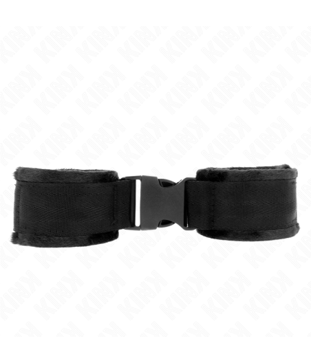 Kink - muÃequeras nylon negro modelo 1 ajustable 25-35 cm x 6 cm