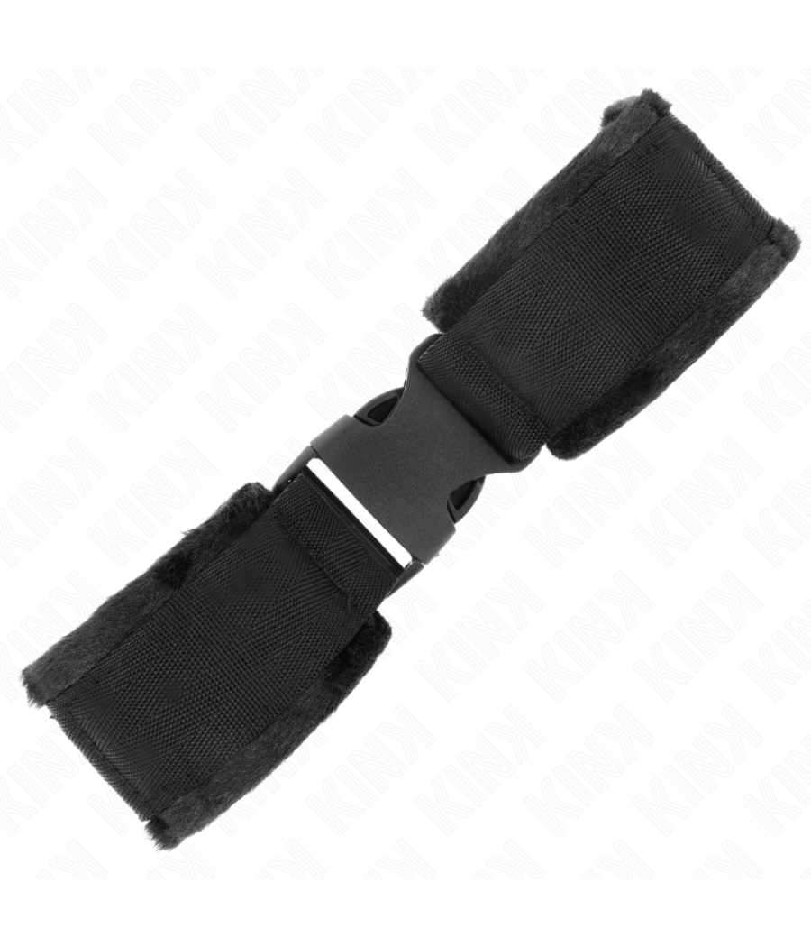 Kink - muÃequeras nylon negro modelo 1 ajustable 25-35 cm x 6 cm