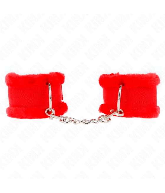 Kink - muÃequeras forrada rojo ajustable 17-31 cm x 7 cm