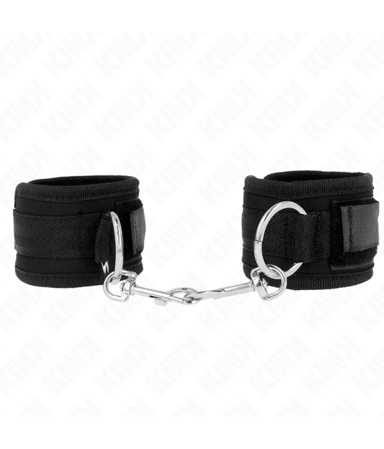 Kink - muÃequeras negro ajustable 18-35 cm x 6 cm
