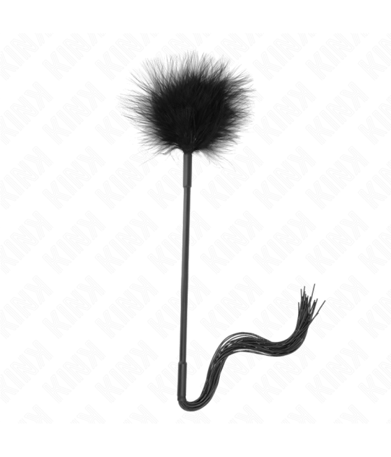 Kink - lÃtigo de silicona con plumas para cosquillas 47 cm
