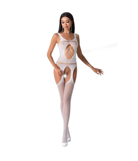 Passion - woman bs057 bodystocking negro talla unica