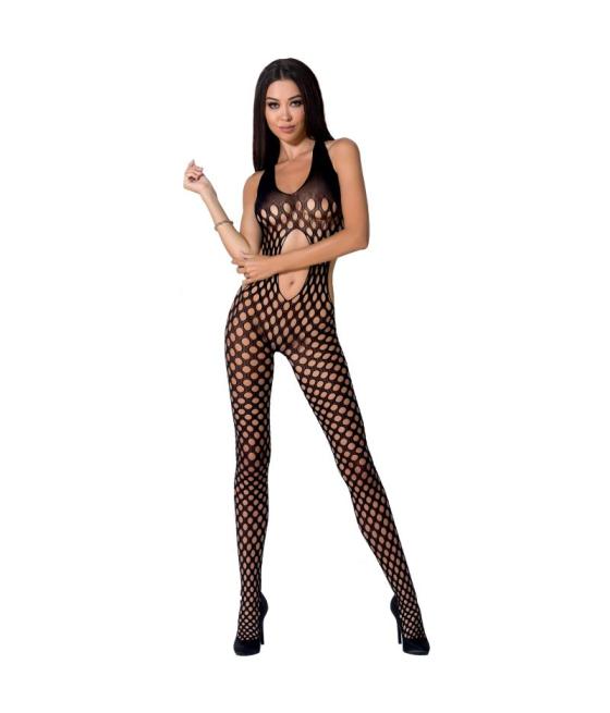 Passion - woman bs065 bodystocking negro talla unica