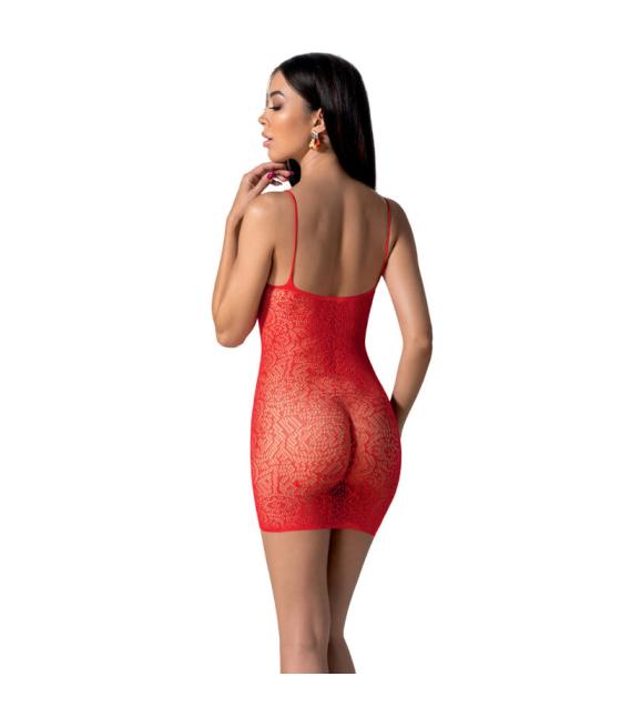 Passion - bs096 bodystocking negro talla unica