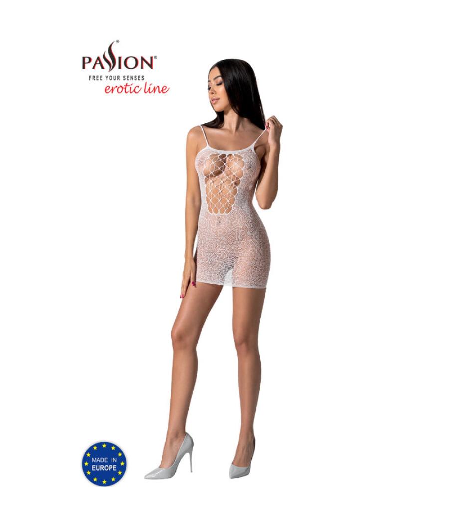 Passion - bs096 bodystocking negro talla unica