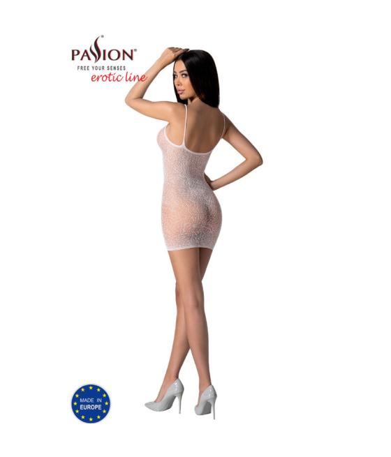 Passion - bs096 bodystocking negro talla unica