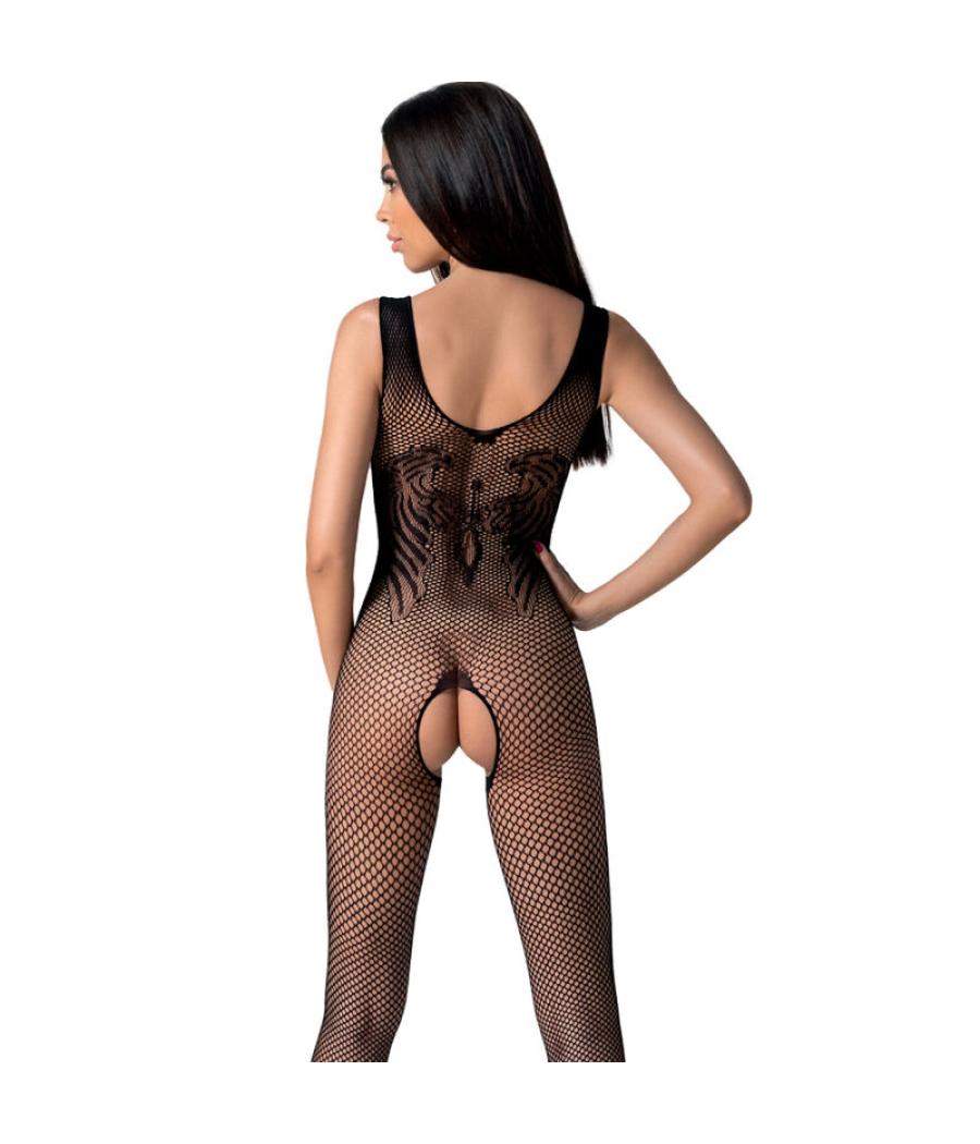 Passion - bs098 bodystocking negro talla unica