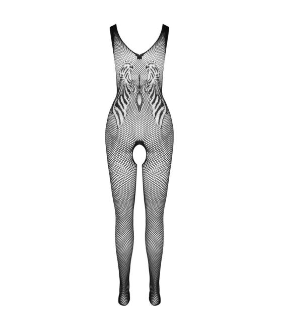 Passion - bs098 bodystocking negro talla unica