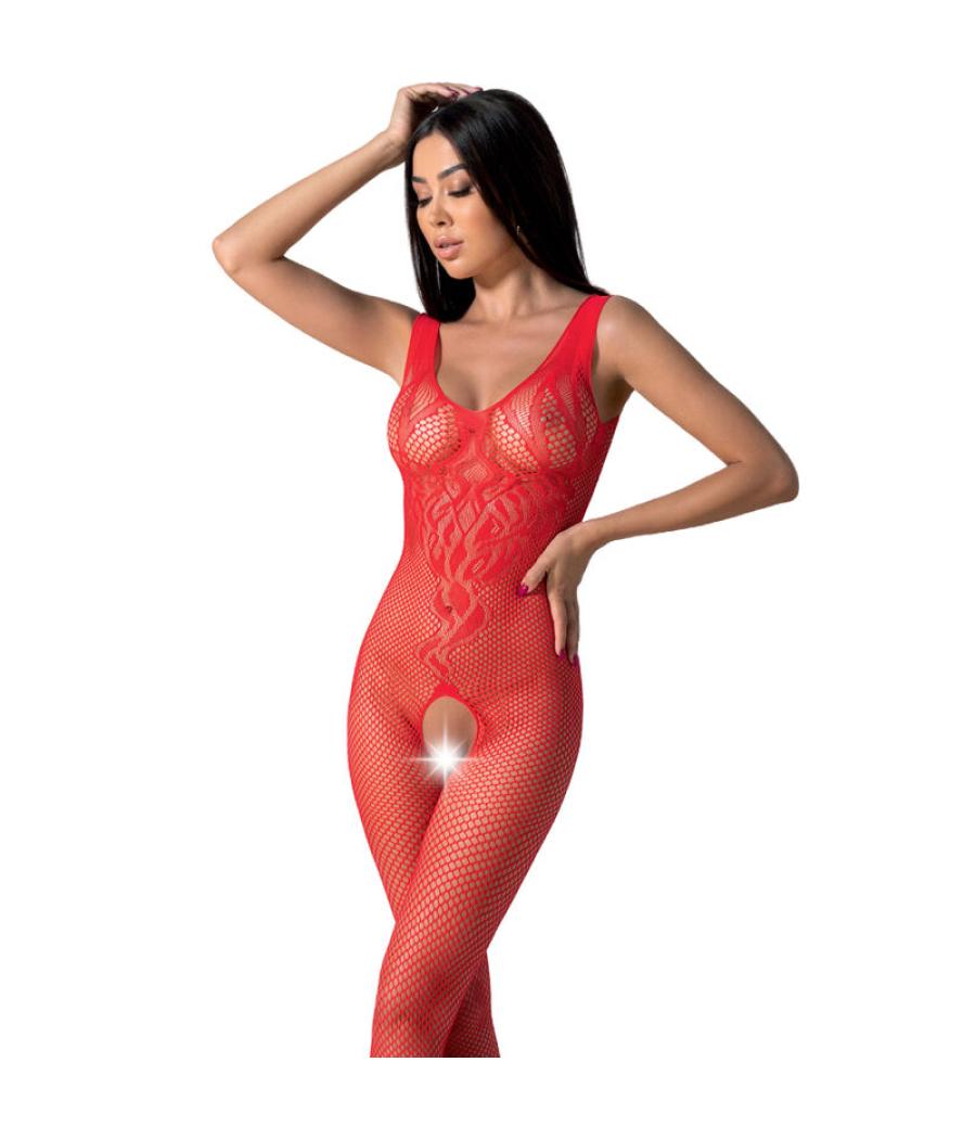 Passion - bs098 bodystocking negro talla unica