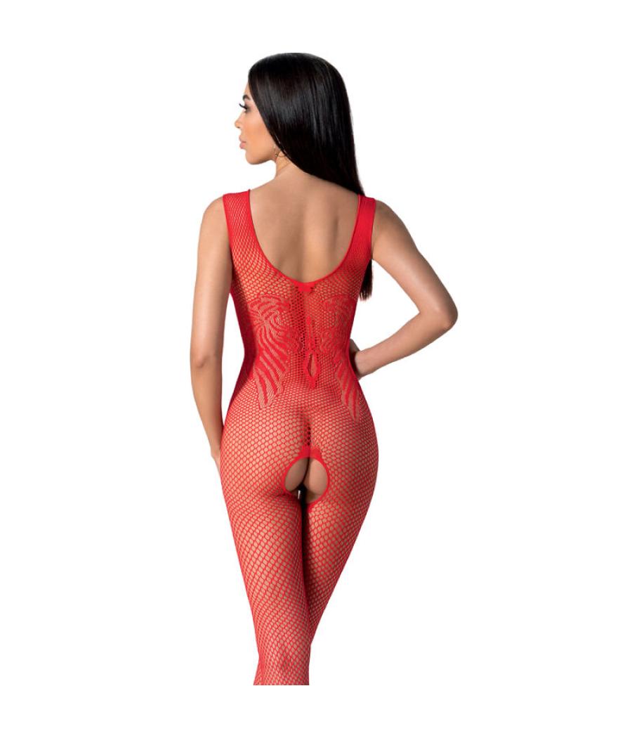Passion - bs098 bodystocking negro talla unica