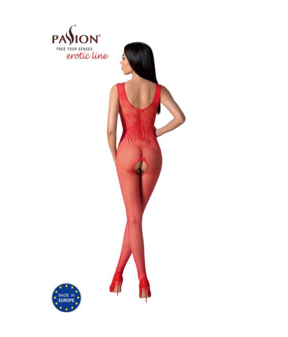Passion - bs098 bodystocking negro talla unica