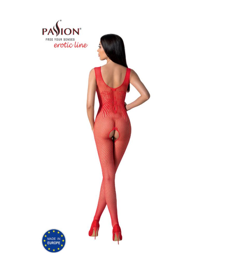 Passion - bs098 bodystocking negro talla unica