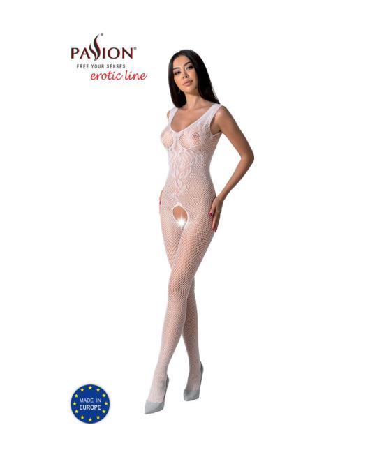 Passion - bs098 bodystocking negro talla unica