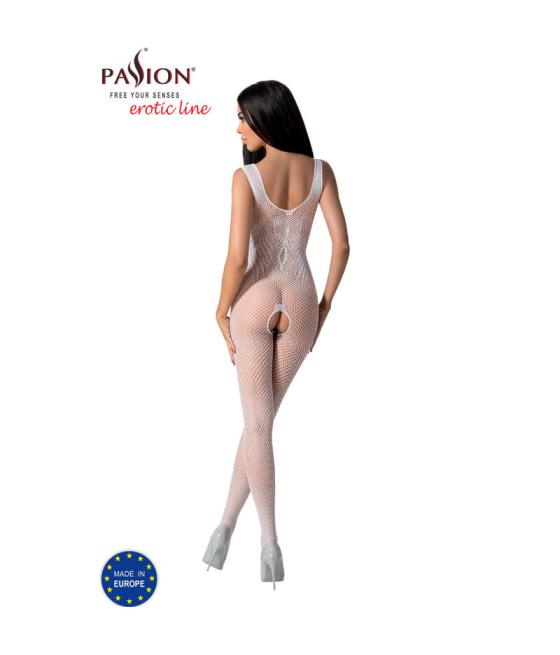 Passion - bs098 bodystocking negro talla unica