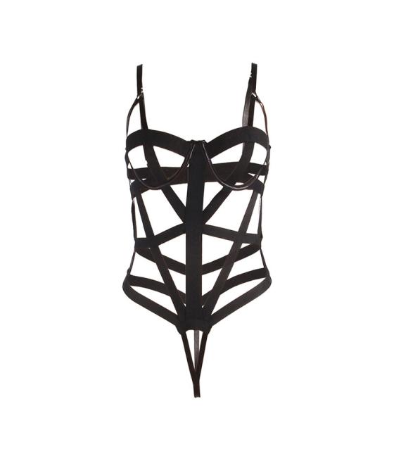 Subblime - body sexy con recortes negro s/m